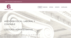 Desktop Screenshot of garciadelaprada.com